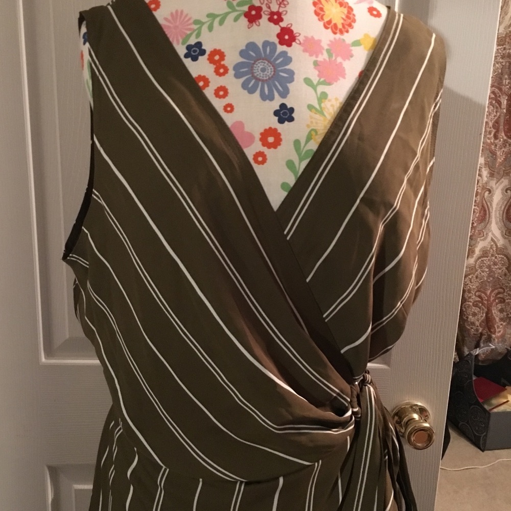 Ann Taylor Wrap Tie Dress